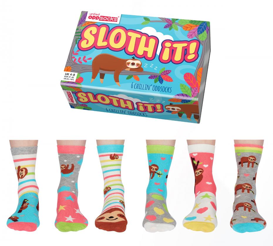 Sloth It- Gift box and socks
